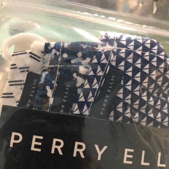 Perry Ellis 3 pack washable Face masks NWT - Picture 3 of 5